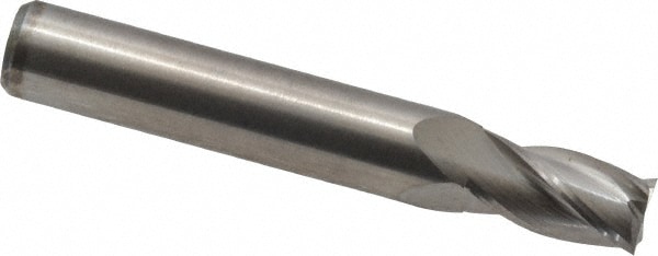 M.A. Ford. 16328120 Square End Mill: 9/32 Dia, 1/2 LOC, 5/16 Shank Dia, 2 OAL, 4 Flutes, Solid Carbide Image