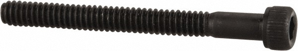 Value Collection 581087PR Hex Head Cap Screw: #3-48 x 1", Alloy Steel, Black Oxide Finish Image