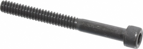 Value Collection 581211PR Hex Head Cap Screw: #6-32 x 1-3/8", Alloy Steel, Black Oxide Finish Image