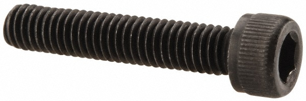 Value Collection 581272PR Hex Head Cap Screw: #8-36 x 7/8", Alloy Steel, Black Oxide Finish Image