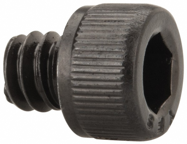 Value Collection 581281PR Hex Head Cap Screw: #10-24 x 3/16", Alloy Steel, Black Oxide Finish Image
