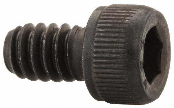 Value Collection 581285PR Hex Head Cap Screw: #10-24 x 5/16", Alloy Steel, Black Oxide Finish Image