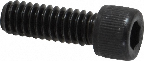 Value Collection 581333PR Hex Head Cap Screw: #12-24 x 5/8", Alloy Steel, Black Oxide Finish Image