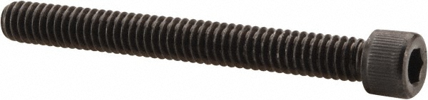 Value Collection 581344PR Hex Head Cap Screw: #12-24 x 2", Alloy Steel, Black Oxide Finish Image