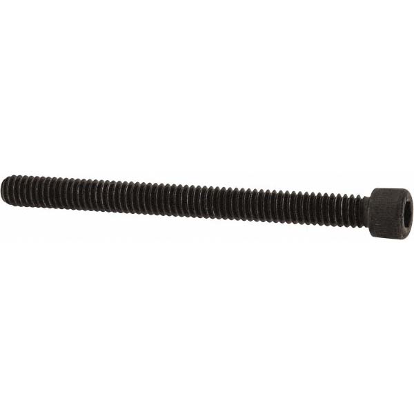 Value Collection 581347PR Hex Head Cap Screw: #12-24 x 2-1/2", Alloy Steel, Black Oxide Finish Image
