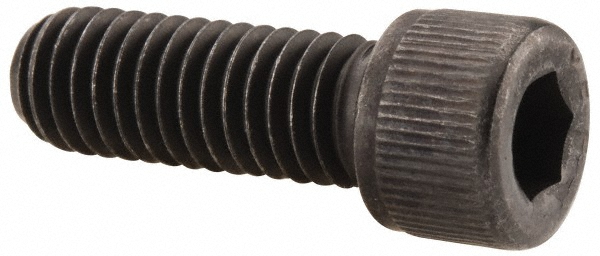 Value Collection 581350PR Hex Head Cap Screw: #12-28 x 5/8", Alloy Steel, Black Oxide Finish Image