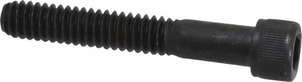 Value Collection 581373PR Hex Head Cap Screw: 1/4-20 x 1-5/8", Alloy Steel, Black Oxide Finish Image