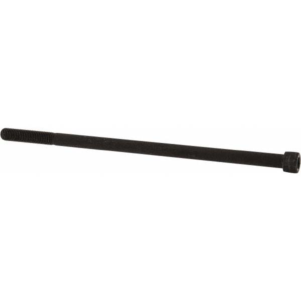 Value Collection 581416PR Hex Head Cap Screw: 1/4-28 x 5-1/2", Alloy Steel, Black Oxide Finish Image