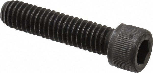 Value Collection 581425PR Hex Head Cap Screw: 5/16-18 x 1-3/8", Alloy Steel, Black Oxide Finish Image