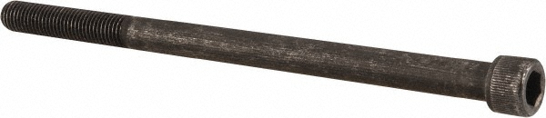 Value Collection 581456PS Hex Head Cap Screw: 5/16-24 x 5", Alloy Steel, Black Oxide Finish Image