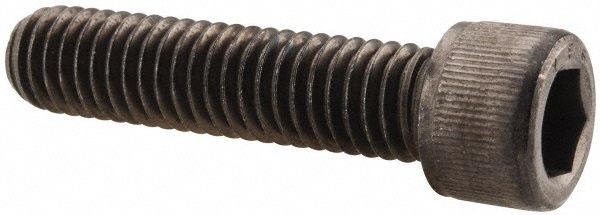 Value Collection 581468PS Hex Head Cap Screw: 3/8-16 x 1-5/8", Alloy Steel, Black Oxide Finish Image