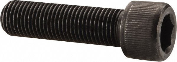 Value Collection 581493PS Hex Head Cap Screw: 3/8-24 x 1-3/8", Alloy Steel, Black Oxide Finish Image