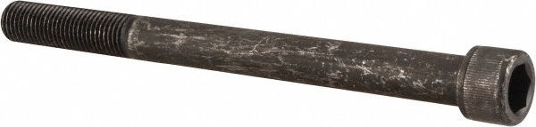 Value Collection 581533PR Hex Head Cap Screw: 7/16-20 x 5", Alloy Steel, Black Oxide Finish Image