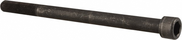 Value Collection 581534PS Hex Head Cap Screw: 7/16-20 x 6", Alloy Steel, Black Oxide Finish Image