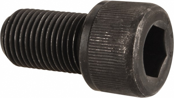 Value Collection 581578PS Hex Head Cap Screw: 1/2-20 x 7/8", Alloy Steel, Black Oxide Finish Image