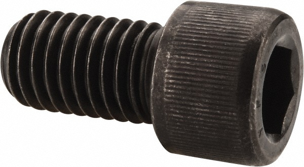 Value Collection 581607PR Hex Head Cap Screw: 9/16-12 x 1", Alloy Steel, Black Oxide Finish Image