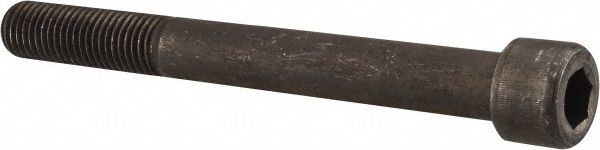Value Collection 581815BR Hex Head Cap Screw: 1-8 x 9", Alloy Steel, Black Oxide Finish Image
