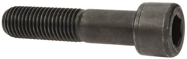 Value Collection 581873BR Hex Head Cap Screw: 1-1/8 - 7 x 5", Alloy Steel, Black Oxide Finish Image