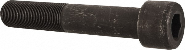 Value Collection 581927BR Hex Head Cap Screw: 1-1/4 - 12 x 7", Alloy Steel, Black Oxide Finish Image