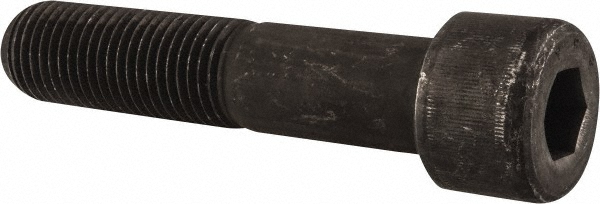 Value Collection 011599BR Hex Head Cap Screw: 1-1/2 - 6 x 7", Alloy Steel, Black Oxide Finish Image
