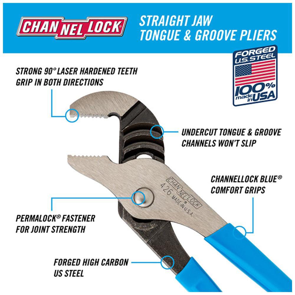 Tongue and deals groove pliers