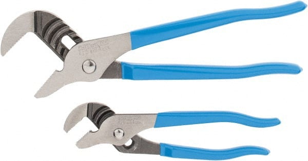 Channellock Plier Set: 3 PC, Tongue & Groove Pliers - Comes in Display Card, Plastic Handle | Part #VJ-3