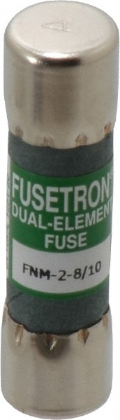 Cartridge Time Delay Fuse: 2.8 A, 10.3 mm Dia