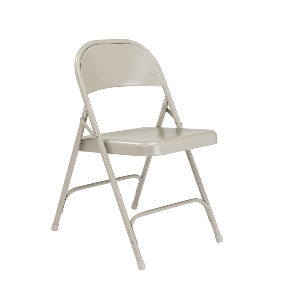 NATIONAL PUBLIC SEATING 52 Pack of (4) 16-5/8" Wide x 16-1/4" Deep x 29-1/2" High, Steel Standard Folding Chairs 