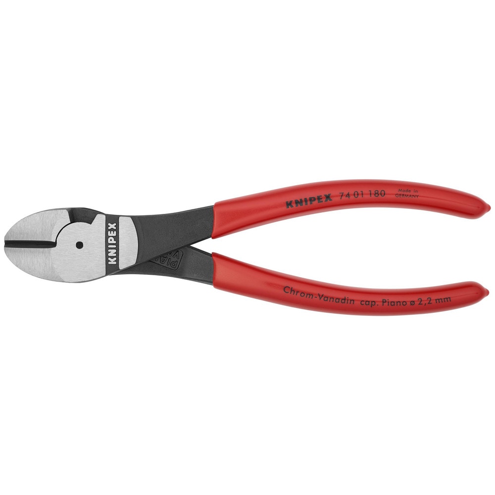 Diagonal Cutting Plier: 2.2 2.7 & 3.8 mm Cutting Capacity