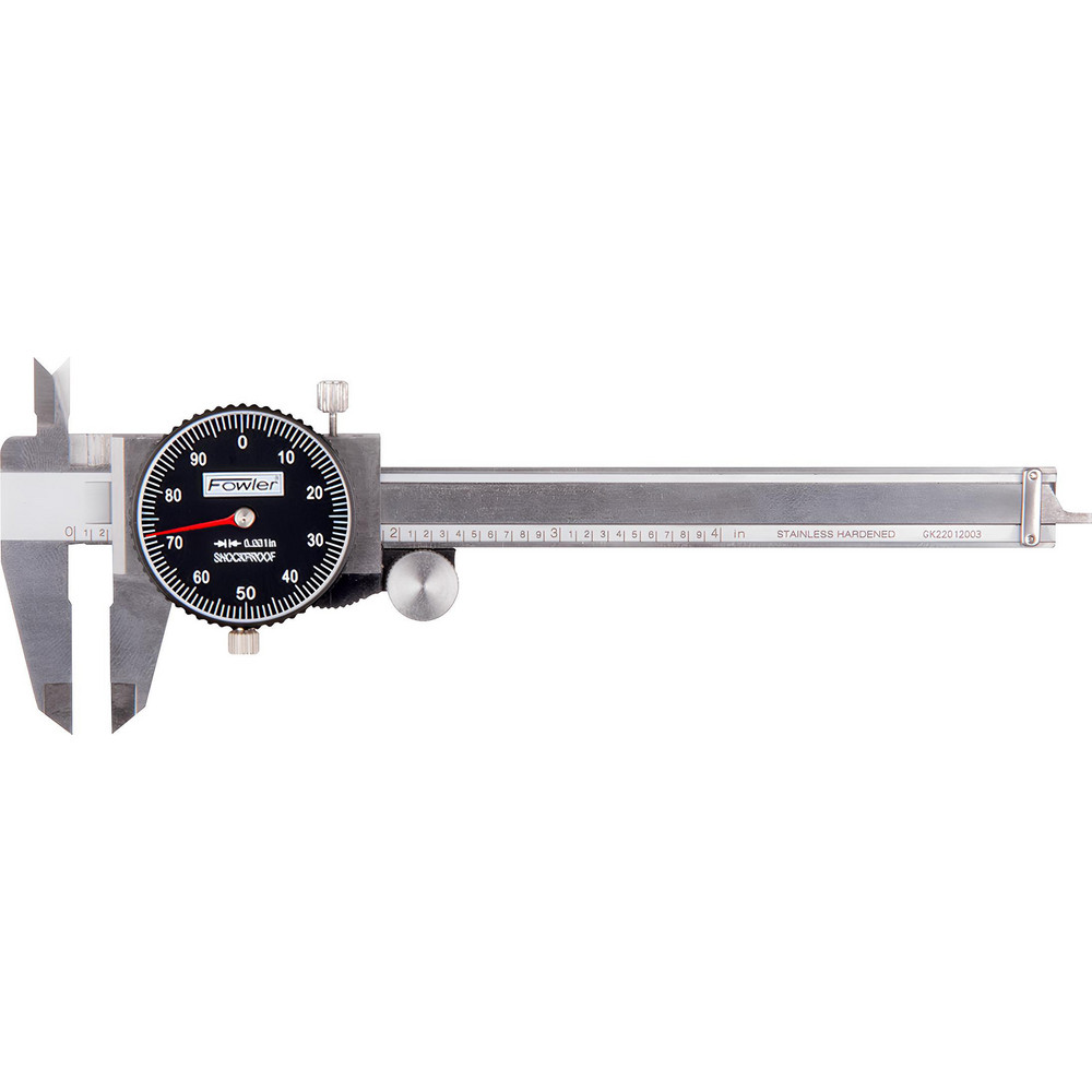 Fowler Dial Calipers; Accuracy (Decimal Inch) +/.001; Minimum