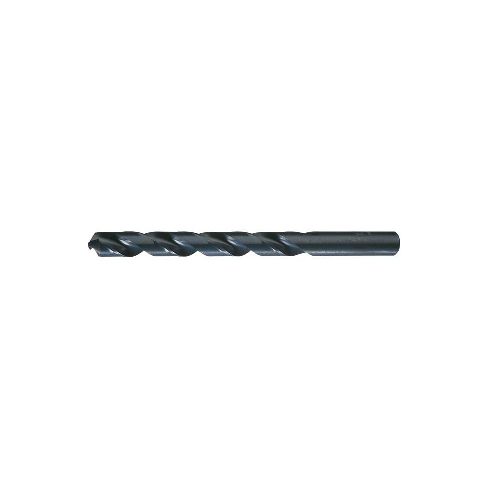 Jobber Length Drill Bit: 21/64" (0.3281) Dia, 118 deg, HSS - Oxide Finish, 4-5/8" OAL, Right Hand Cut, Regular Spiral Flute, Straight Shank, Series 1899