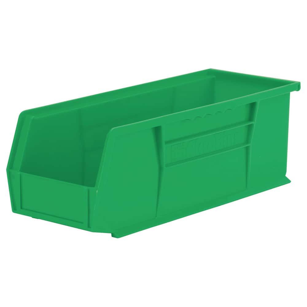 AKRO-MILS 30234green Plastic Hopper Stacking Bin: Green 