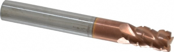 ProMax 120-02022 Corner Radius End Mill: 5/16" Dia, 1/2" LOC, 0.02" Radius, 4 Flutes, Solid Carbide Image