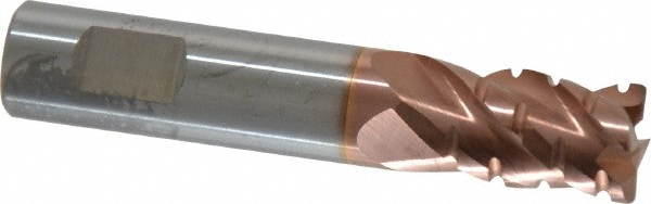 ProMax 120-02422 Corner Radius End Mill: 3/8" Dia, 5/8" LOC, 0.02" Radius, 4 Flutes, Solid Carbide Image