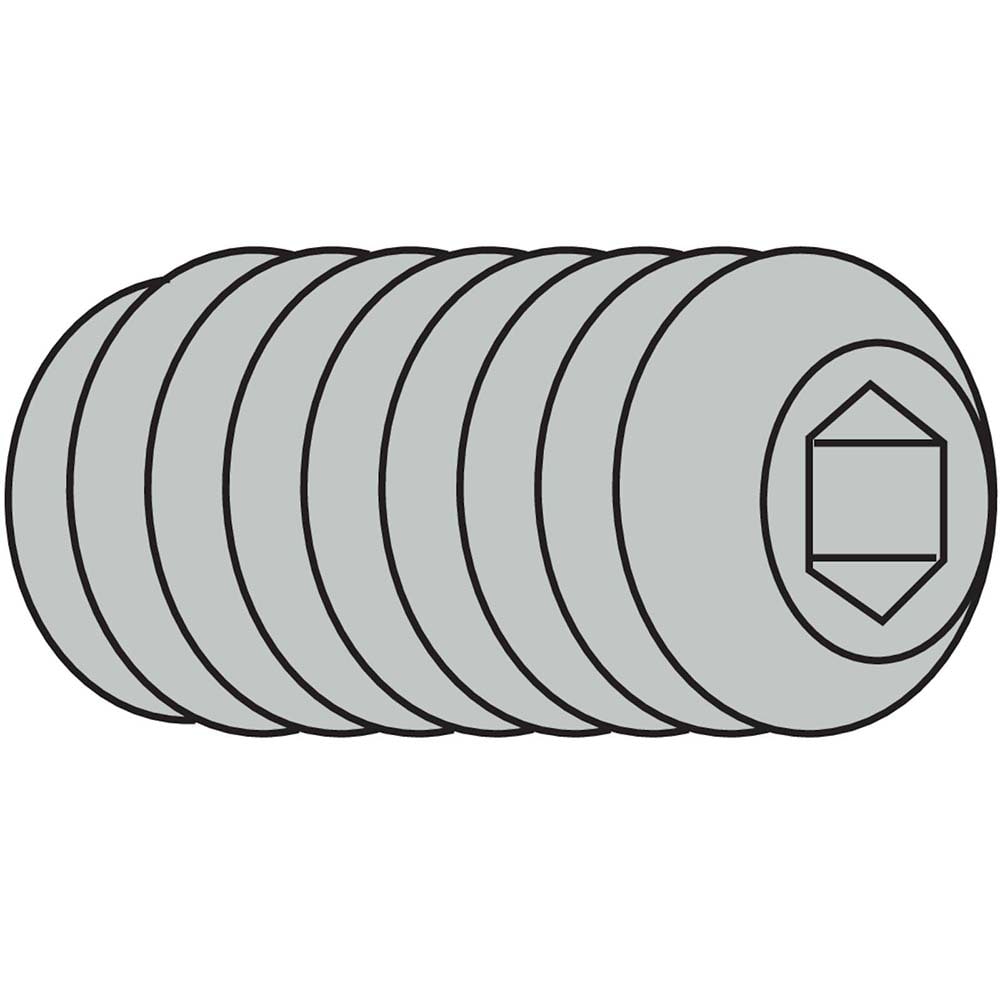 Seco - Set Screw for Indexables: Hex Socket, #8-32 Thread | MSC ...