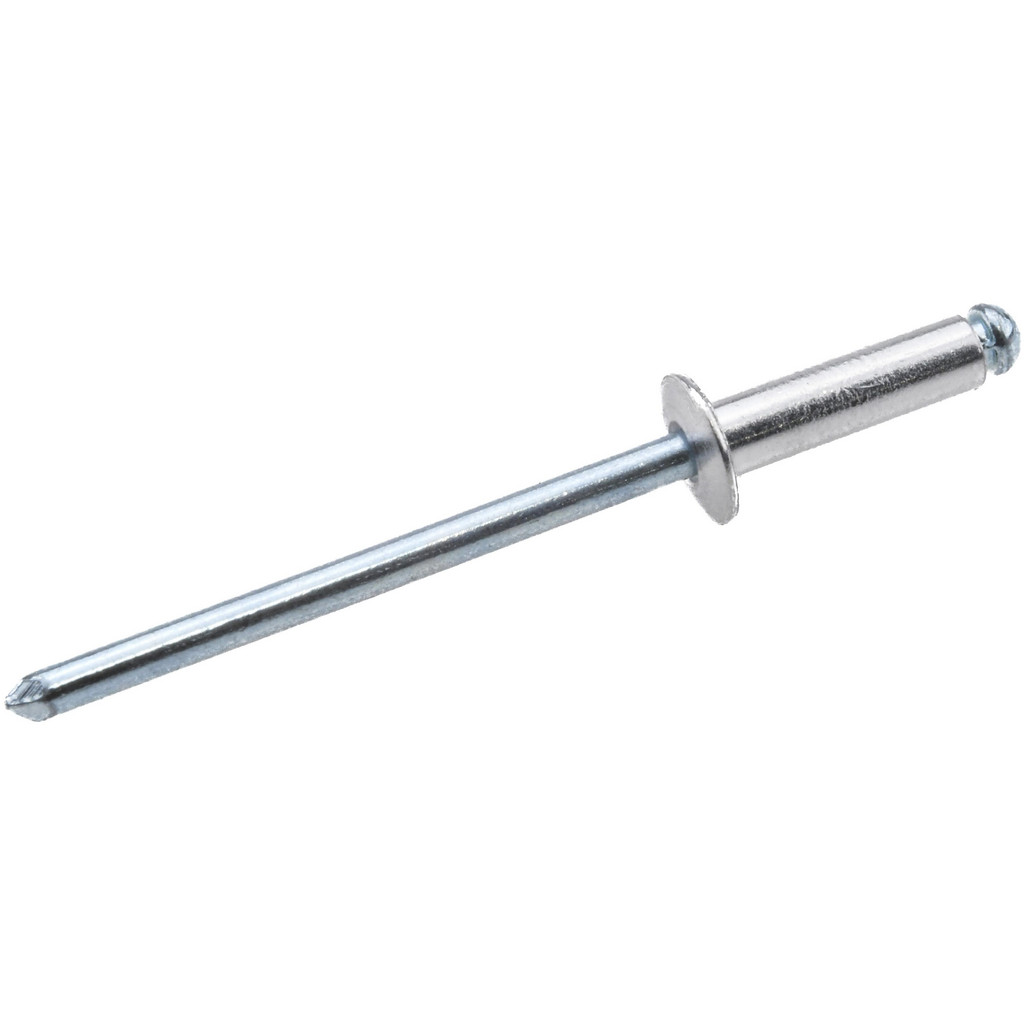 RivetKing® - Open End Blind Rivet: Size 45, Dome Head, Aluminum Body ...