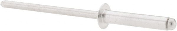 RivetKing. ABA48/P500 Open End Blind Rivet: Size 48, Dome Head, Aluminum Body, Aluminum Mandrel 