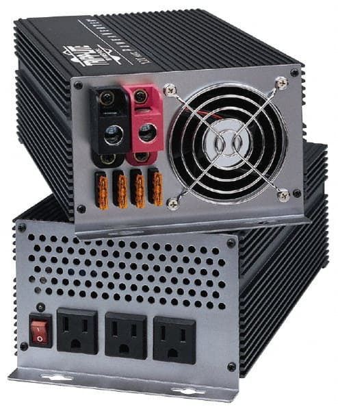 4 Connection, 12 VDC Input, 120 VAC Output, 100 Amp Input Rating, 2,000 Peak Wattage, Surface Mount Power Inverter