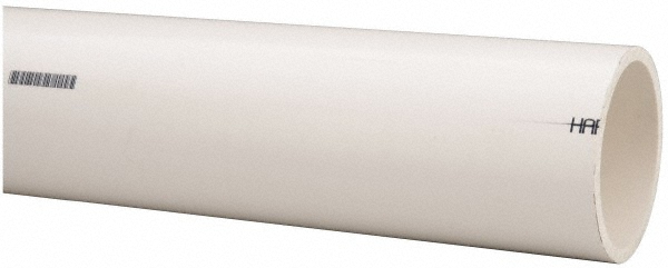 Made in USA 5515655 3" Pipe, 5 Long PVC Unthreaded Plastic Pipe Nipple Image