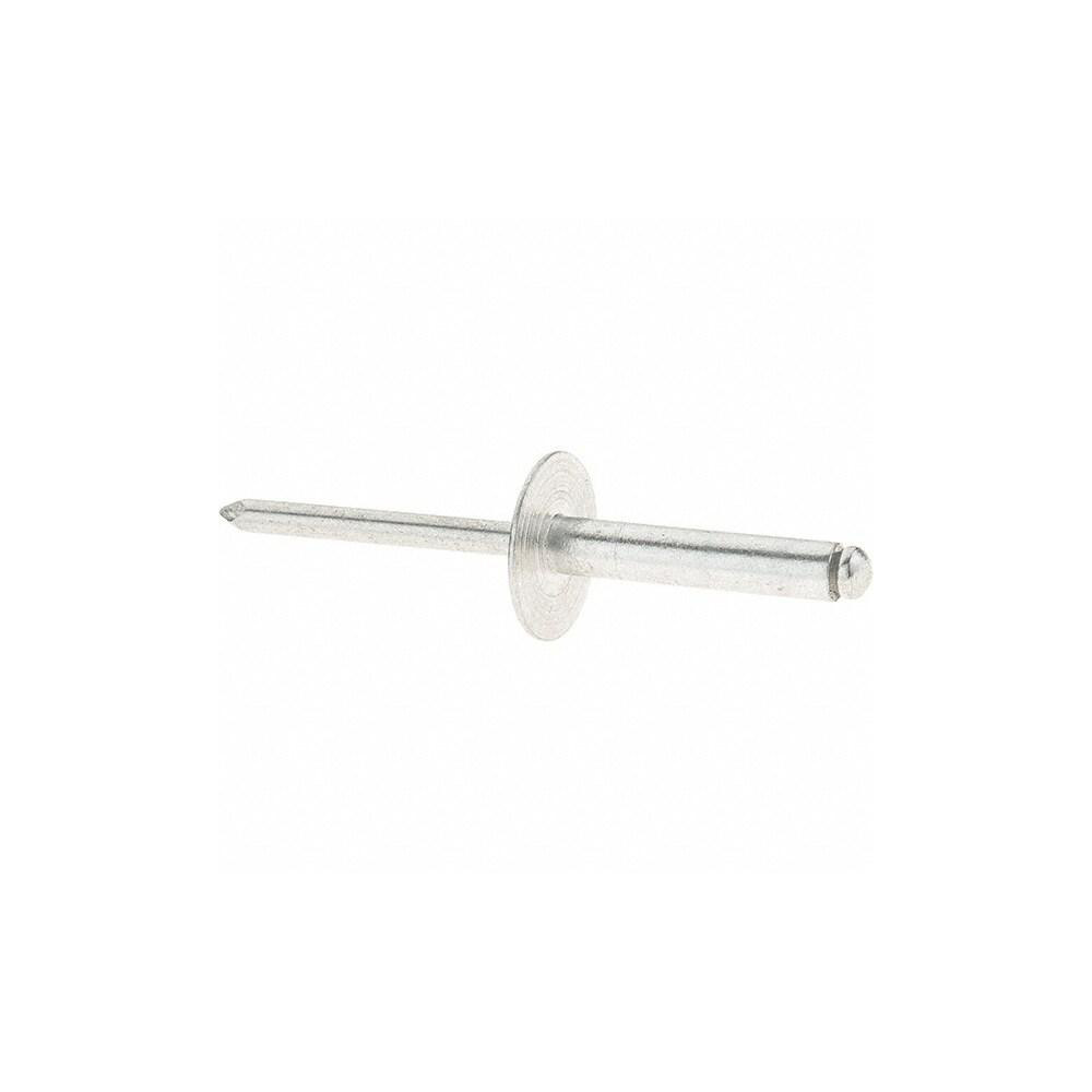 RivetKing® - Open End Blind Rivet: Size 612, Large Flange Dome Head ...
