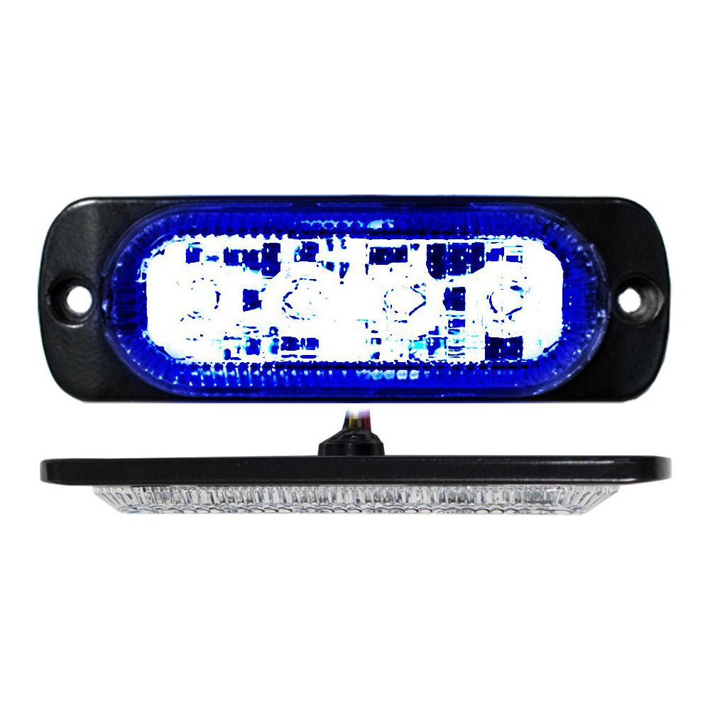 Race Sport Strobe & Flashing Lights; Light Type Strobe; Lens Color