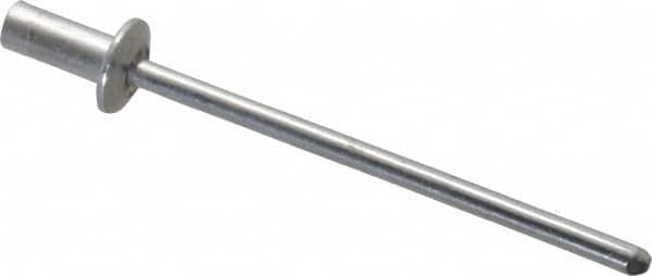 RivetKing. ABA41CE/P500 Closed End Sealing Blind Rivet: Size 41, Dome Head, Aluminum Body, Aluminum Mandrel 
