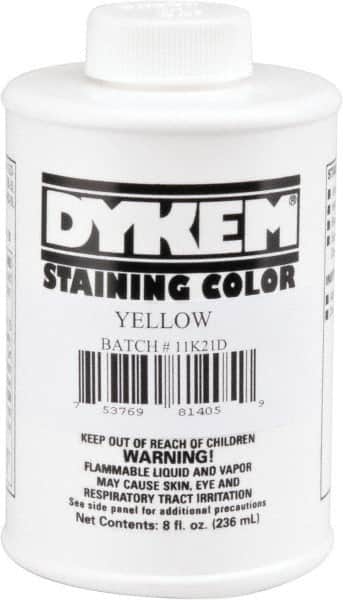 Dykem 81405 8 Ounce Yellow Staining Color 