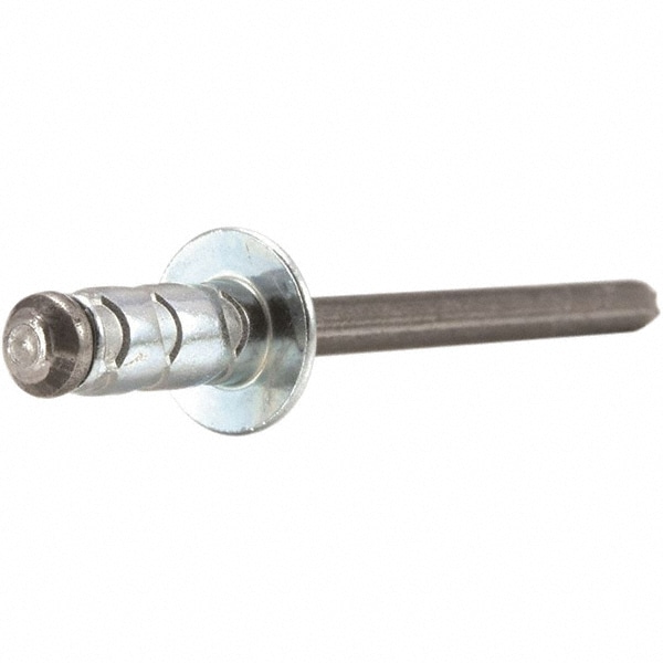 STANLEY Engineered Fastening POPAD41-43BS Blind Rivet: Size 4, Dome Head, Aluminum Body, Steel Mandrel Image