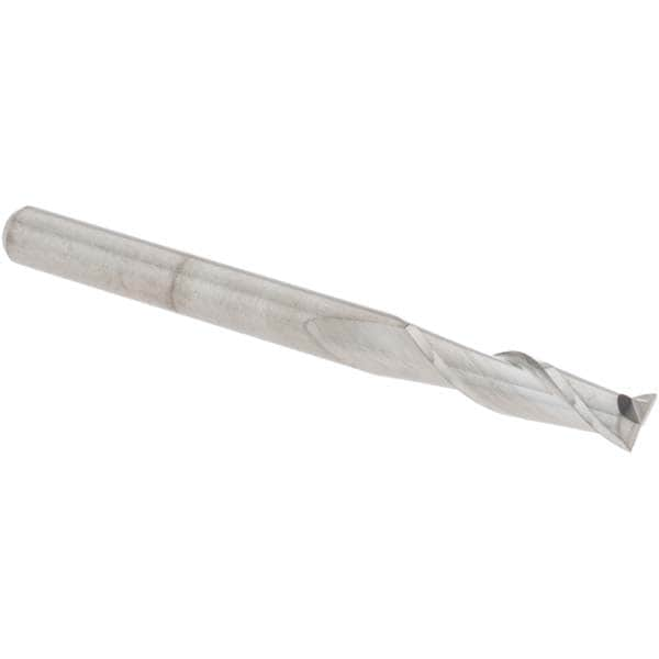 M.A. Ford. 12112501 Square End Mill: 1/8 Dia, 1/2 LOC, 1/8 Shank Dia, 1-1/2 OAL, 2 Flutes, Solid Carbide Image