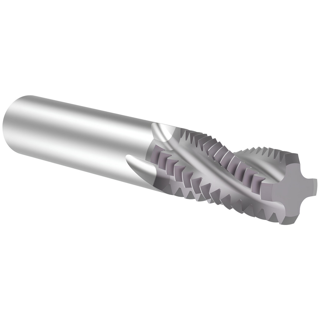 Flute Threads Allied Machine and Engineering - Helical Flute Thread Mill: 3/4-10 ...