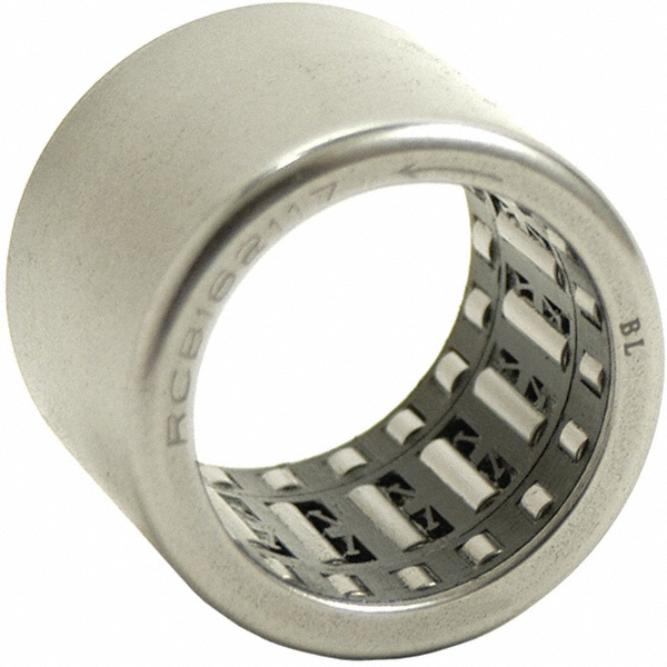 Needle Roller Bearing: 0.5" Bore Dia, 0.75" OD, 0.75" OAW - 1,600 lb Dynamic Load Capacity