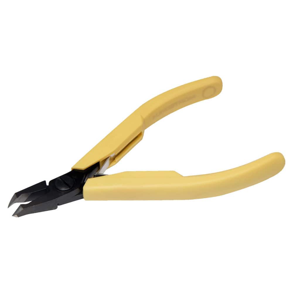 Diagonal Cutting Plier: 4.63" OAL, 0.01 to 0.04" & 0.2 to 1 mm Cutting Capacity