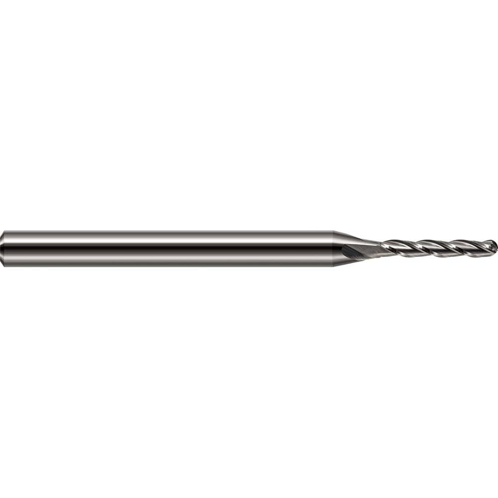 Harvey Tool 801562 Ball End Mill: 0.062" Dia, 0.25" LOC, 4 Flute, Solid Carbide Image