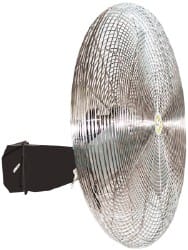 Airmaster 71565 24" Blade, 5,548 Max CFM, Single Phase Oscillating Wall Mounting Fan 